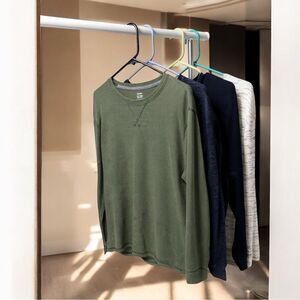 Old Navy Lot of 4 Waffle Knit Ultra Doux Thermal Shirts